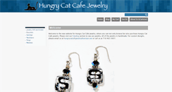 Desktop Screenshot of hungrycatcafejewelry.com
